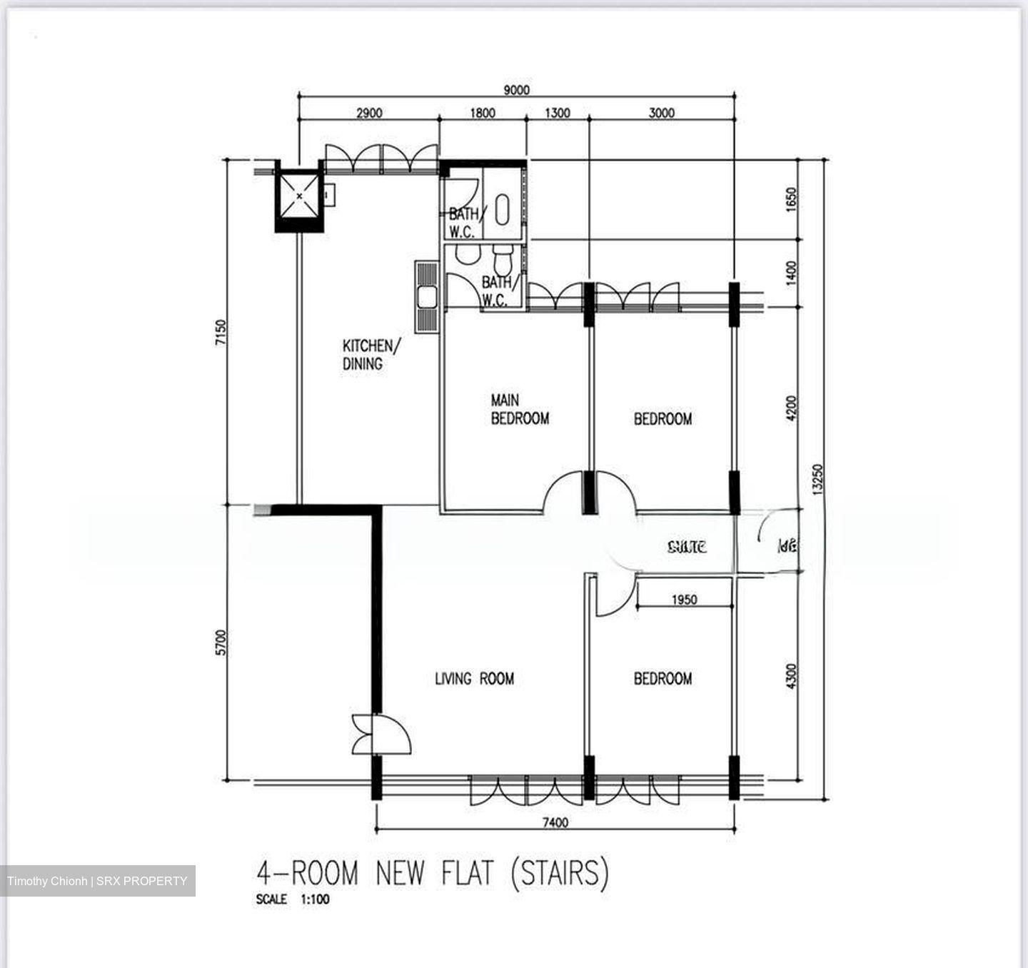 Blk 64 New Upper Changi Road (Bedok), HDB 4 Rooms #497270821